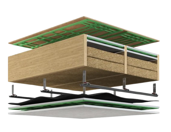 Ceiling Insulation Layer Diagram